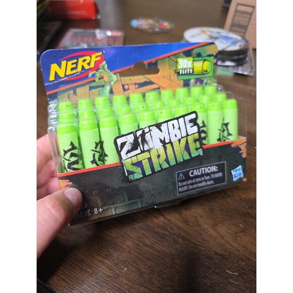 NOS Nerf Zombie Strike Dart Gun Refill 30x Elite Sealed Free S&H - Picture 5 of 16